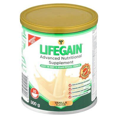 lifegain price at pick n pay|Lifegain Advanced Vanilla Flavour Nutritional Supplement 300g.